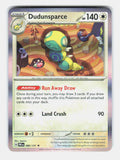 Dudunsparce 080/131 Holo Rare Prismatic Evolutions Pokemon Near Mint