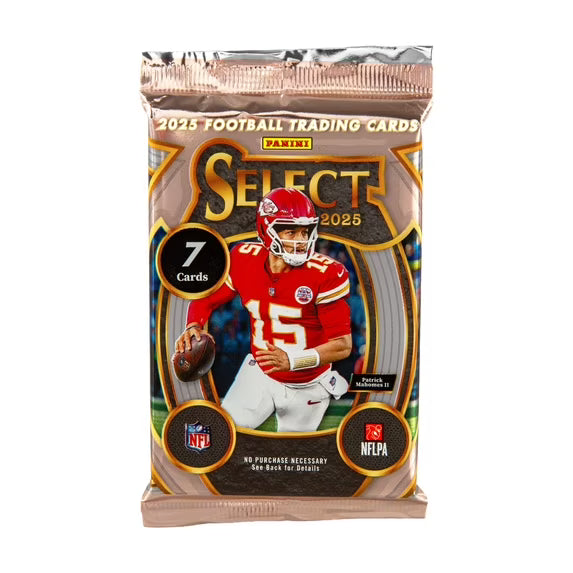 2025 Panini Select Football Trading Cards Mega Box