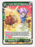 Trunks, Spirit of Resistance BT20-069 Common Power Absorbed Dragon Ball Super NM