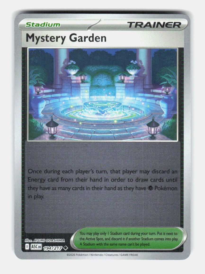 Mystery Garden 194/217 Uncommon Ascended Heroes Pokemon Near Mint
