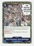 The Prisoners Are Rioting!! OP16-058 Rare The Time of Battle One Piece Foil NM