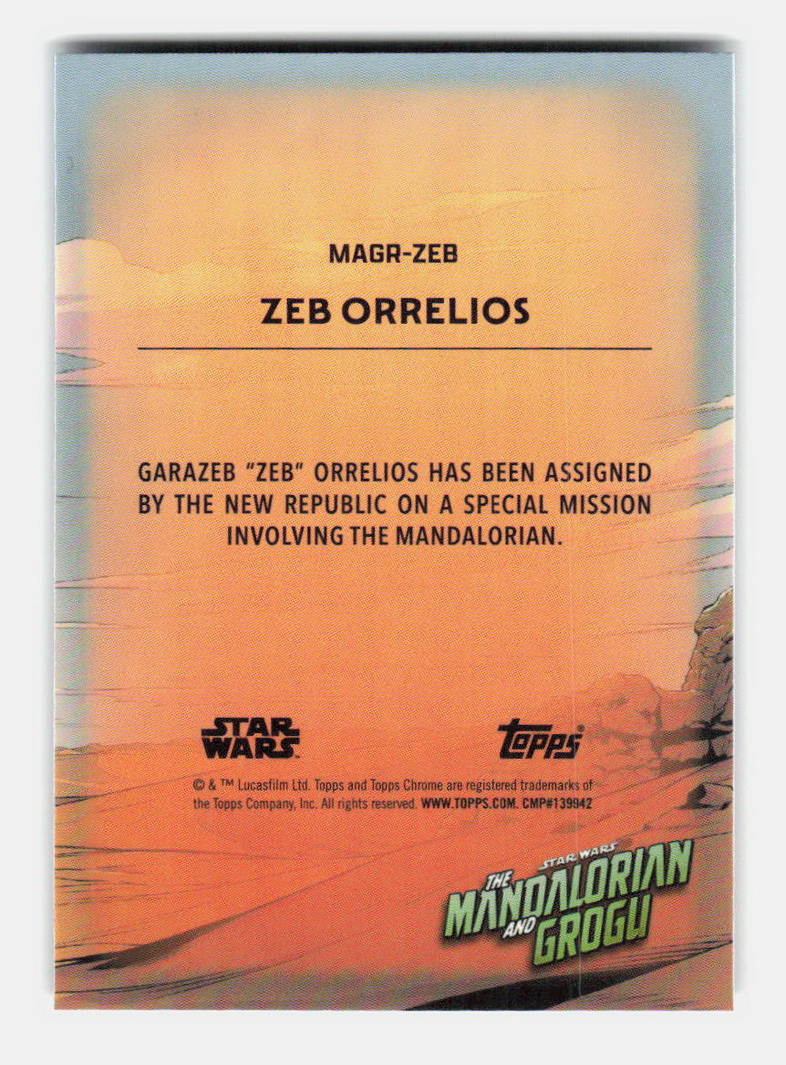 Zeb Orrelios - (MAGA-ZEB)The Mandalorian and Grogu 2026 Topps Chrome Star Wars