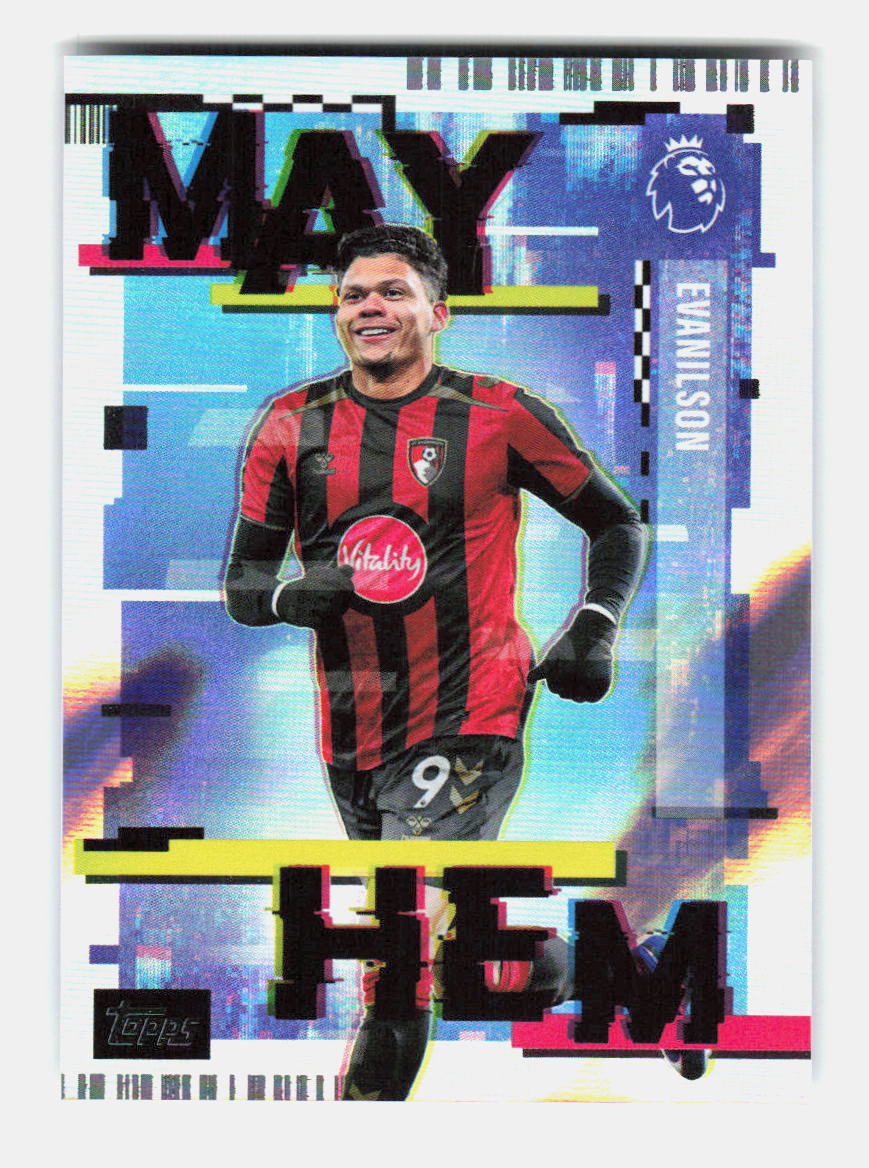 Evanilson - "Mayhem" (MA 3) 2026/27 TOPPS CHROME FLAGSHIP PREMIER LEAGUE