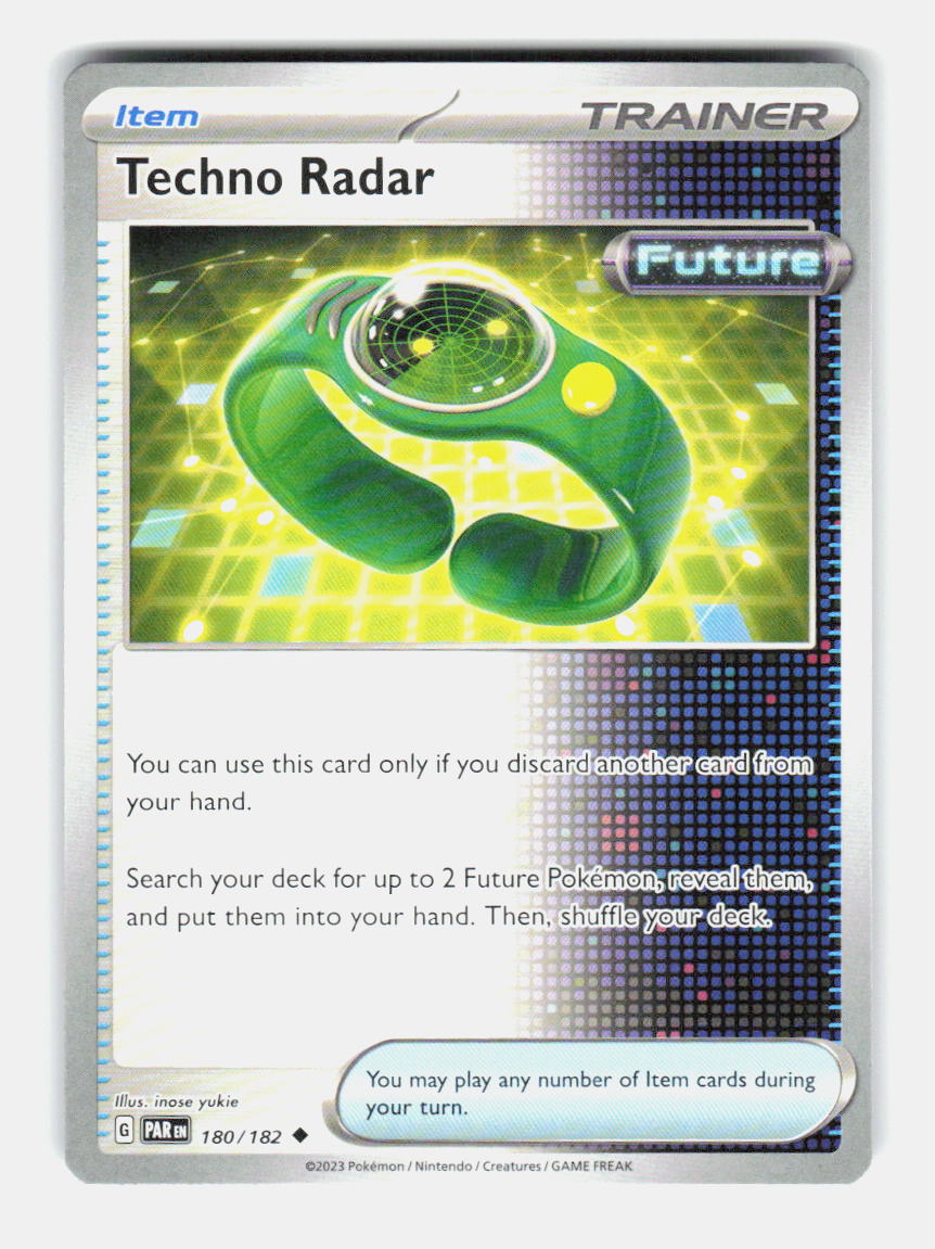 Techno Radar 180/182 Uncommon Paradox Rift Pokemon Near Mint