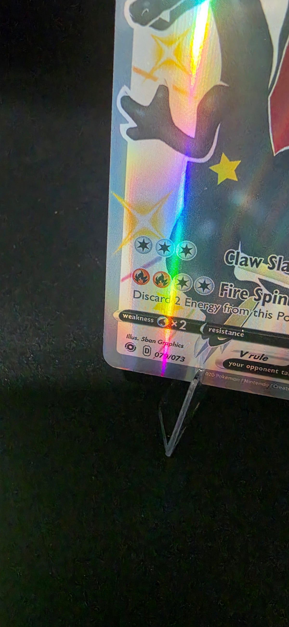 Charizard V 079/073 (Secret) - Champion's Path (CHP)