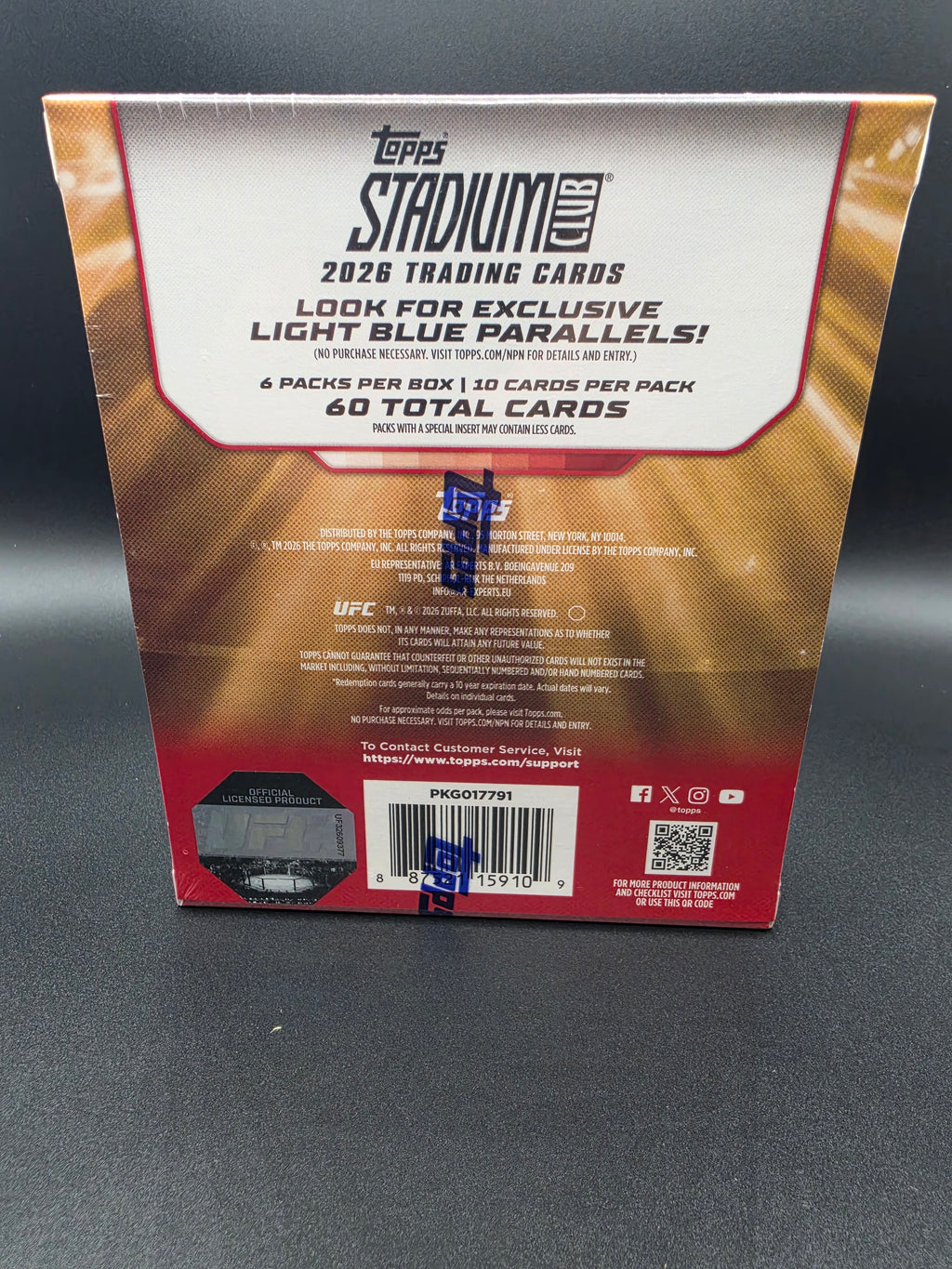 2026 Topps Stadium Club UFC - Mega Box