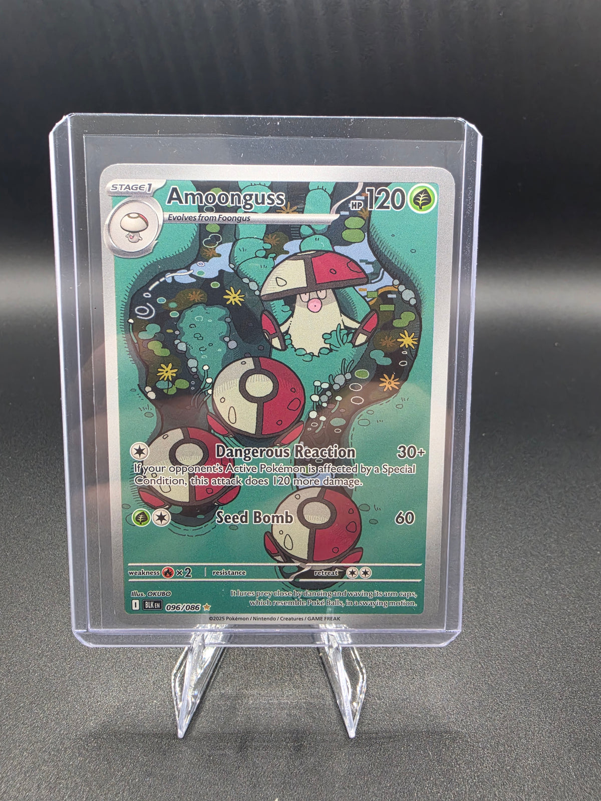 Amoonguss - 096/086 - SV: Black Bolt (BLK)