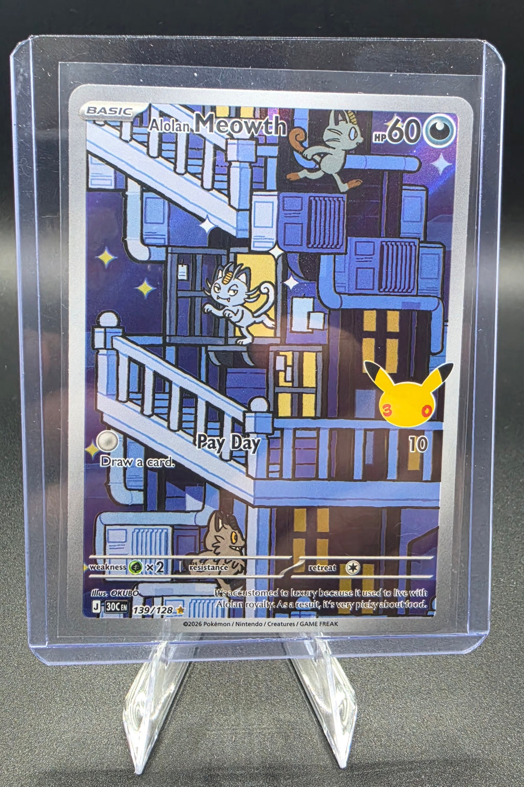 Alolan Meowth - 139/128 - ME: 30th Celebration (30C)
