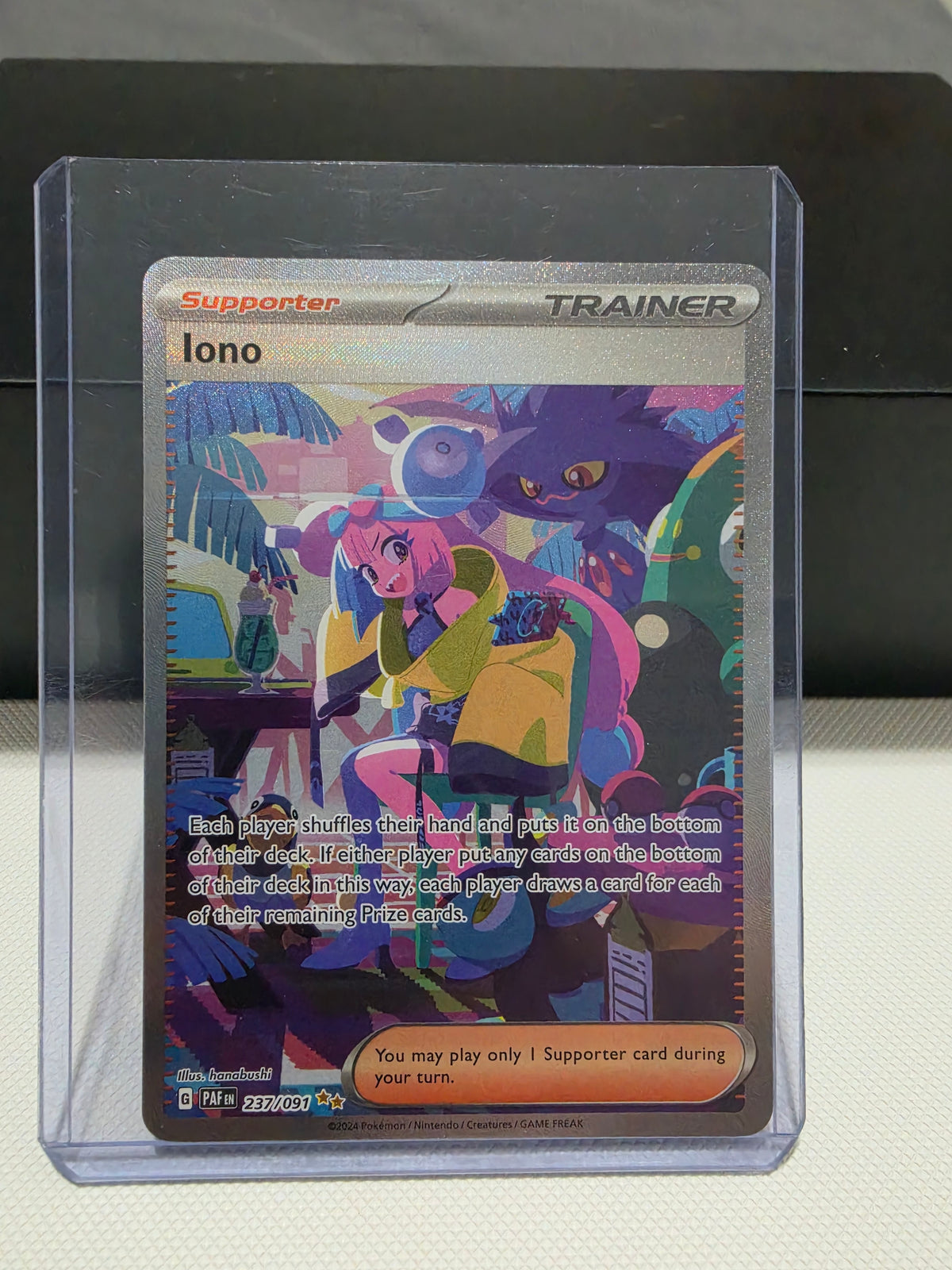 Iono - 237/091 - SV: Paldean Fates (PAF)