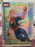 Marvel 2026 Topps Chrome (X-Fractor Parallel) Captain Marvel #21