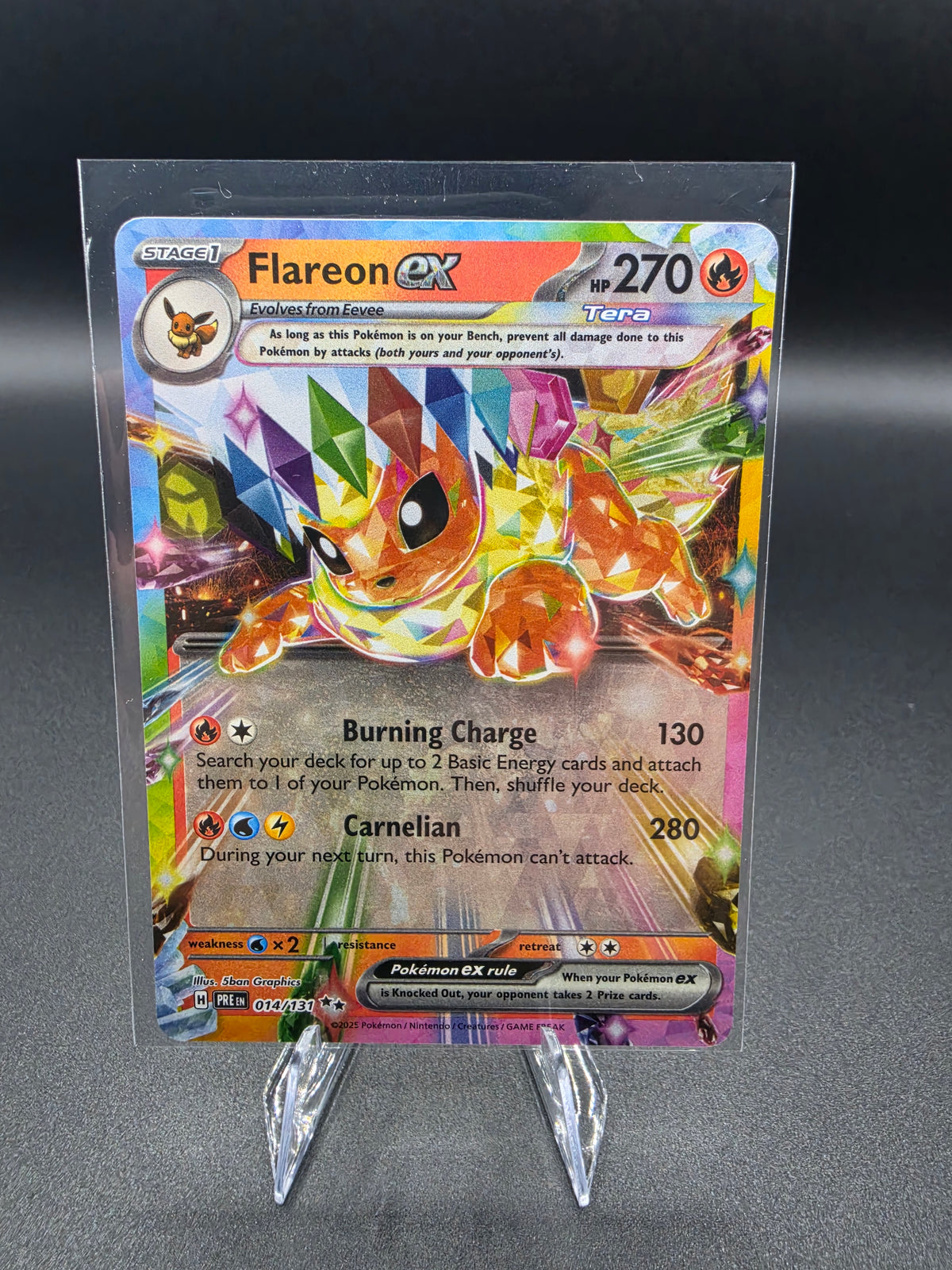 Flareon Ex - 014/131 - SV: Prismatic Evolutions