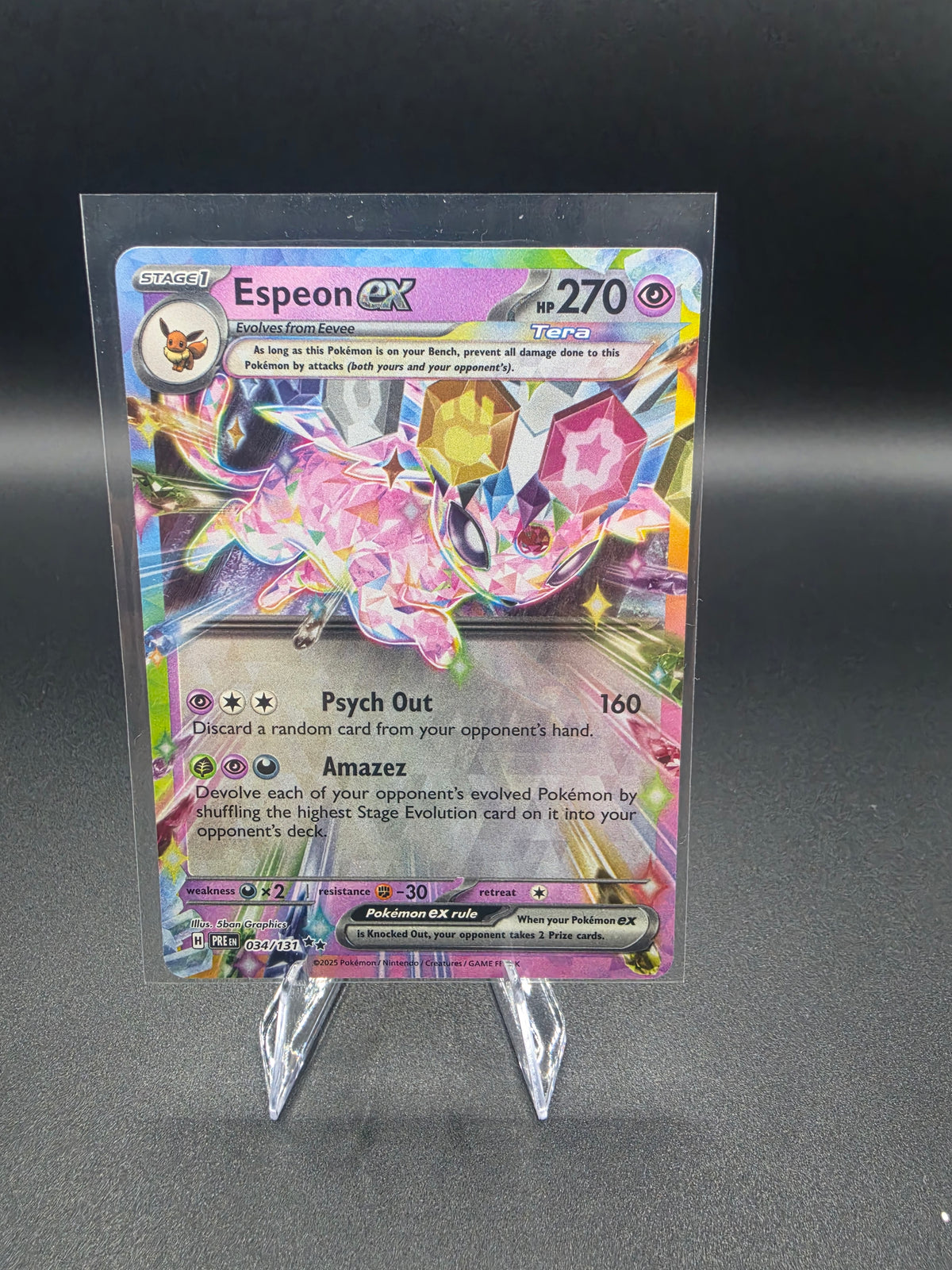Espeon Ex - 034/131 - SV: Prismatic Evolutions