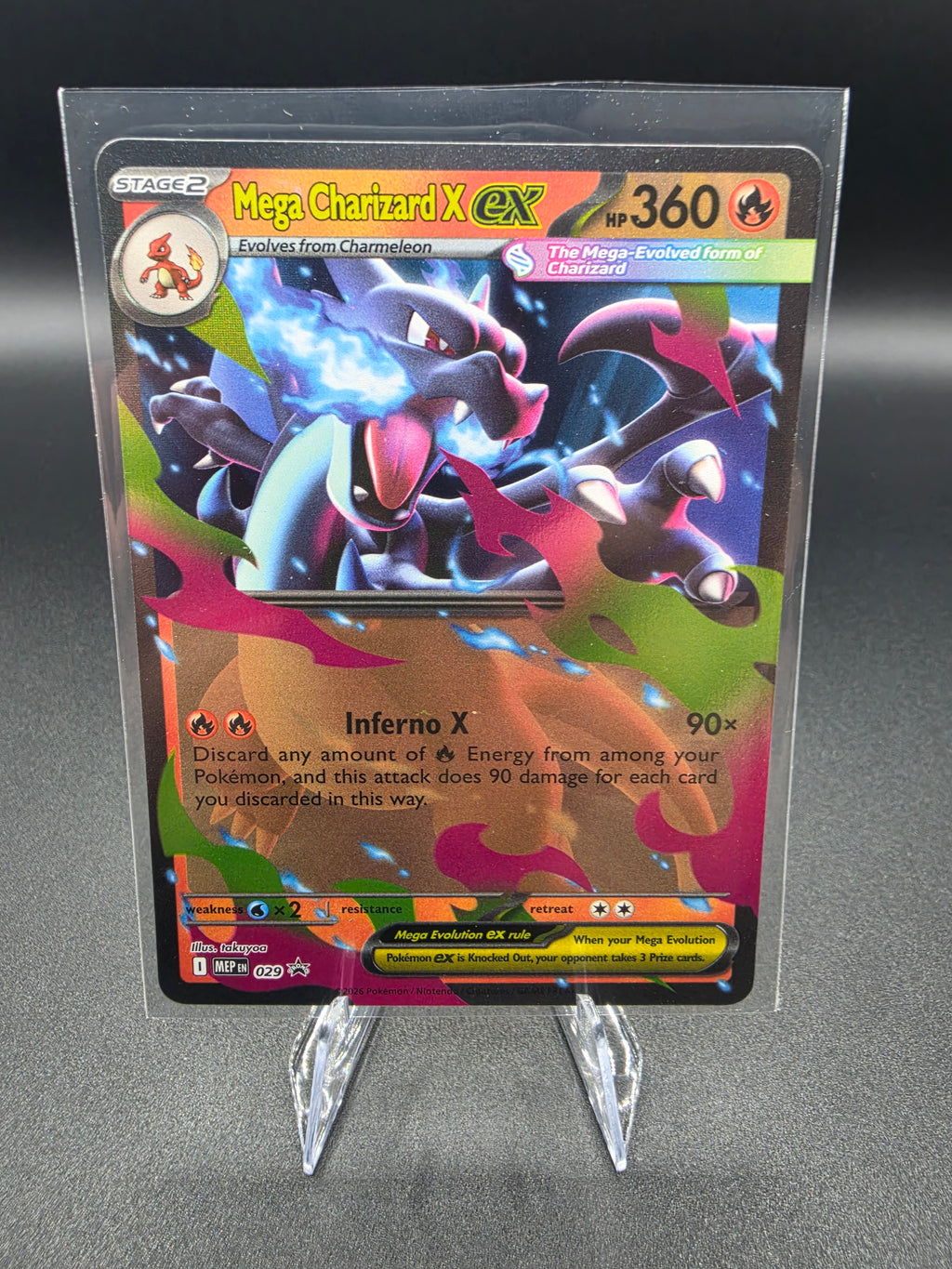 Mega Charizard Ex - 029 - ME: Mega Evolution Promo