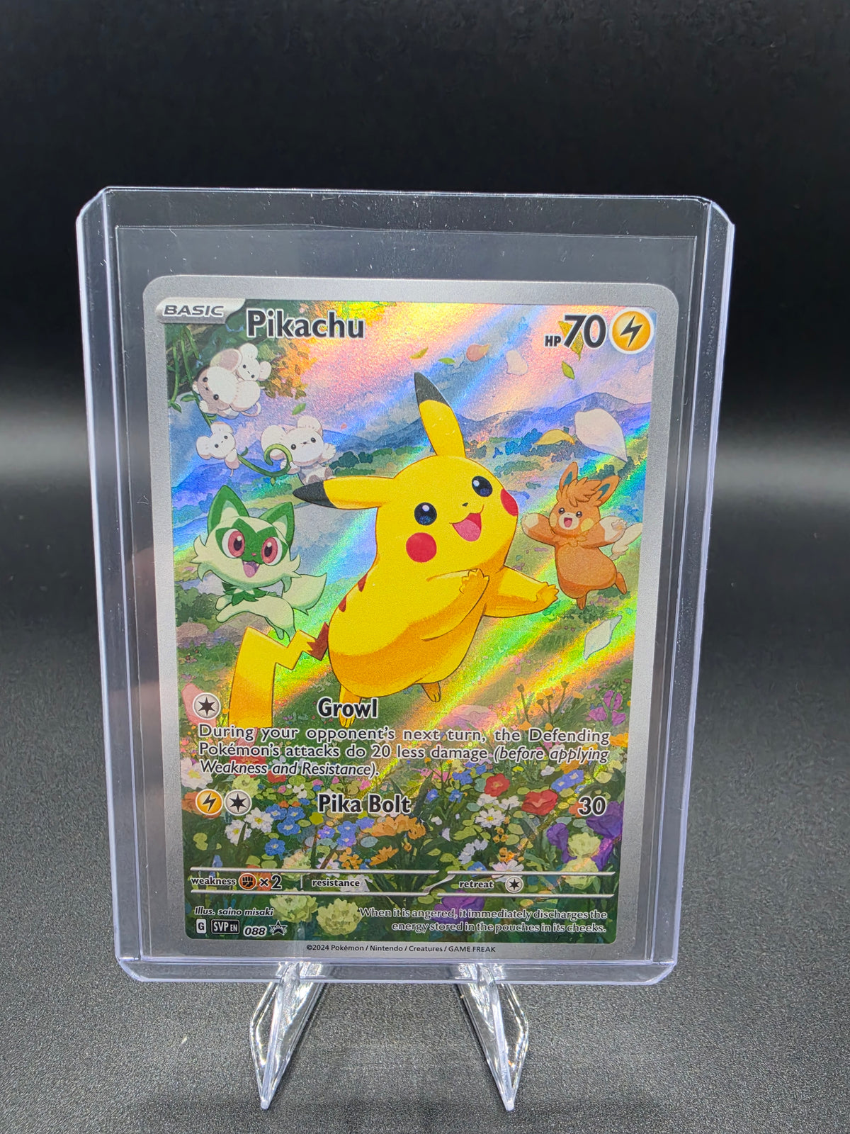 Pikachu - 088 - SV: Scarlet & Violet Promo Cards