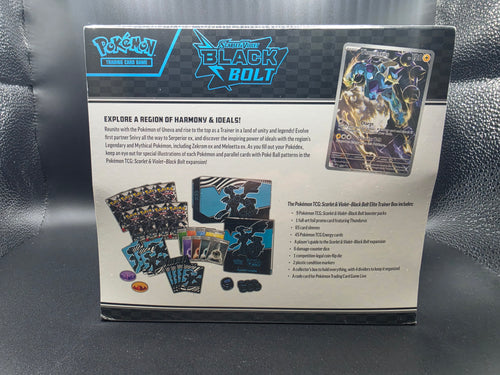 Black Bolt Elite Trainer Box - SV: Black Bolt (BLK