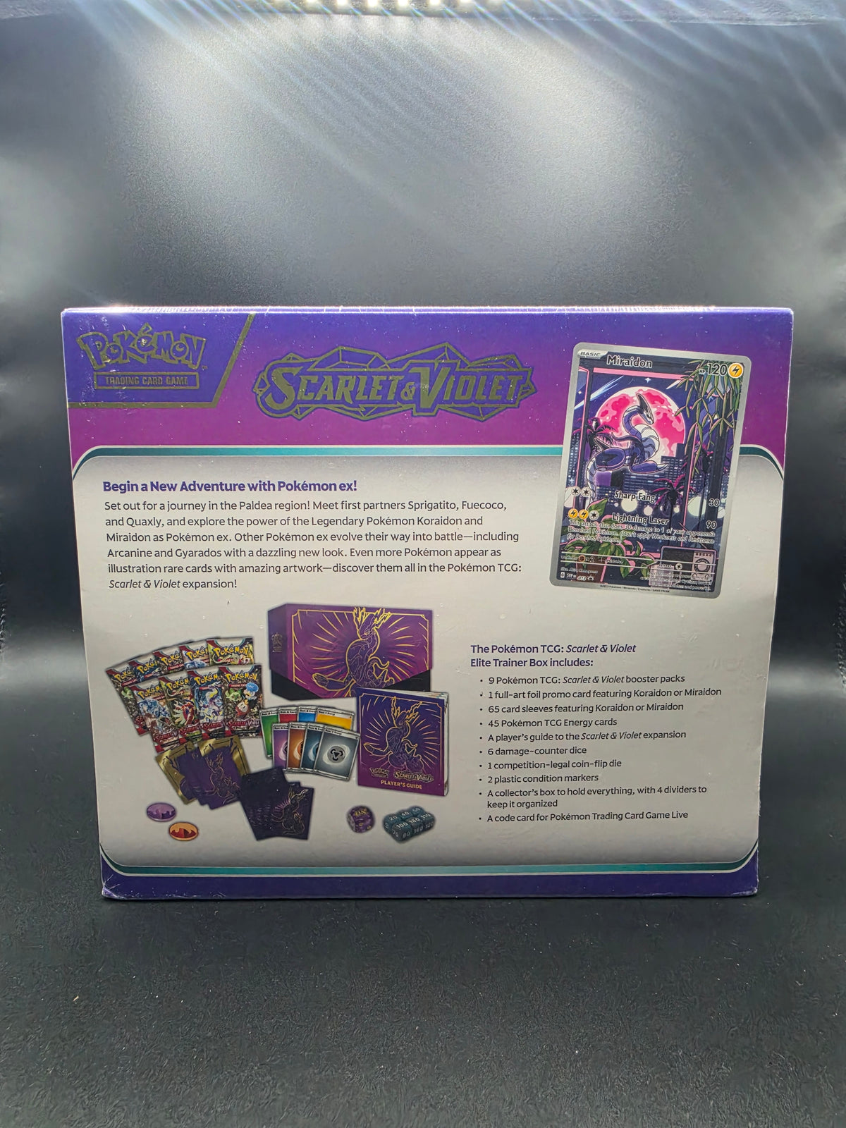 Scarlet & Violet Elite Trainer Box [Miraidon] - SV01: Scarlet & Violet Base Set (SVI