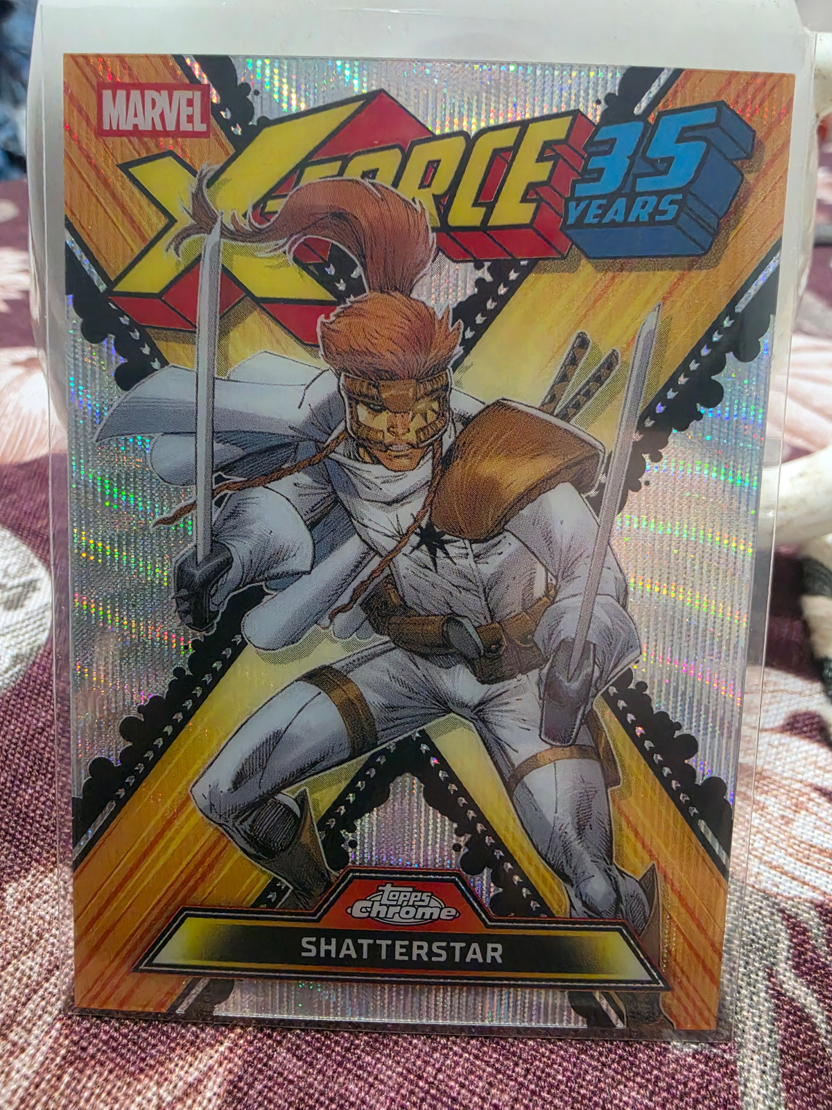 Shatterstar #XF-08 Marvel 2026 Topps Chrome X-Force 35th Anniversary